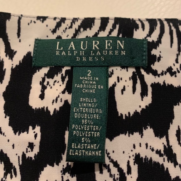 Ralph Lauren wrap front jersey dress. - Picture 3 of 4
